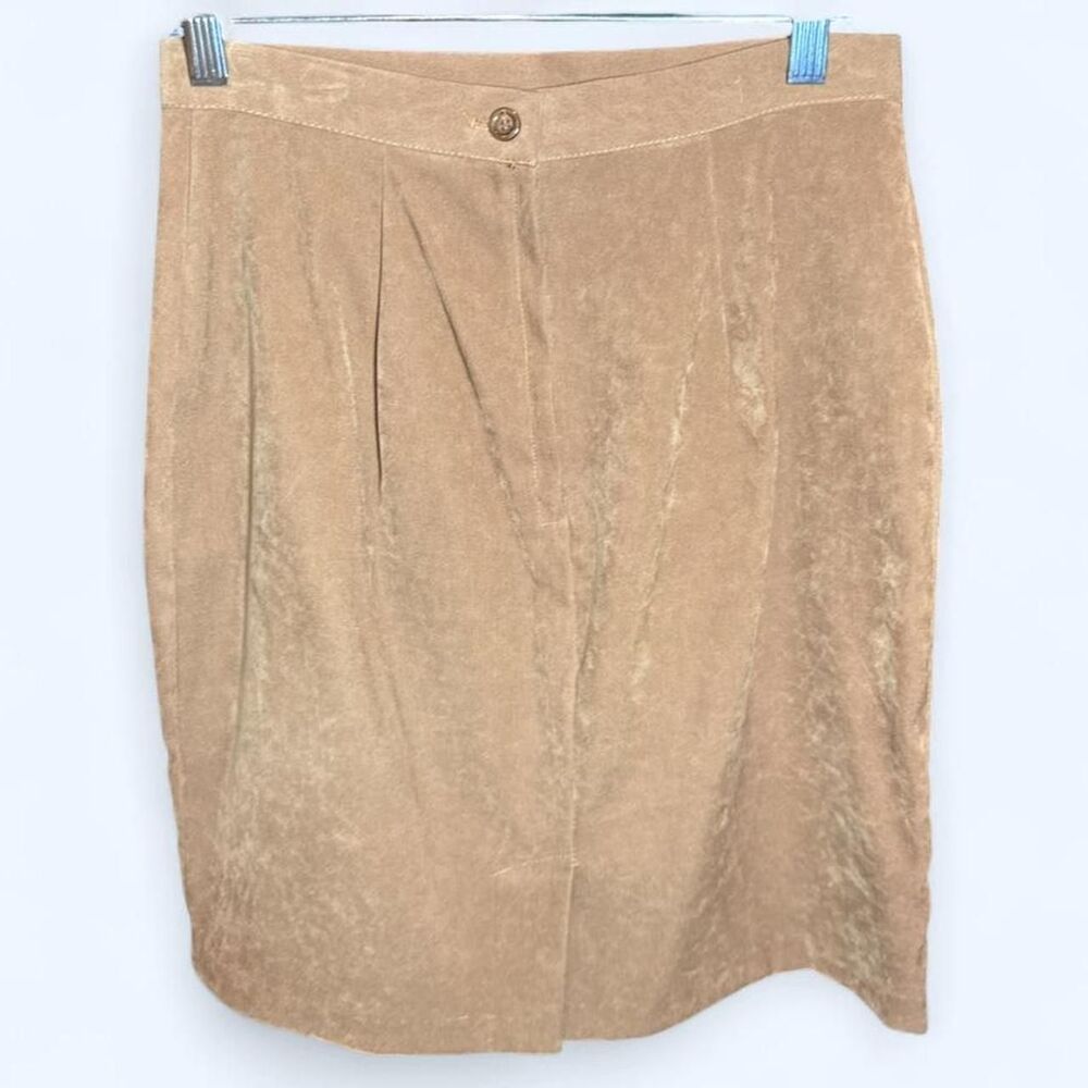 ilyza - Women's Tan and Brown Skirt- 6P